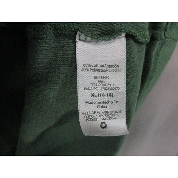 Time And Tru Green Graphic California T-Shirt Unisex Size XL 5oz - Picture 5 of 10